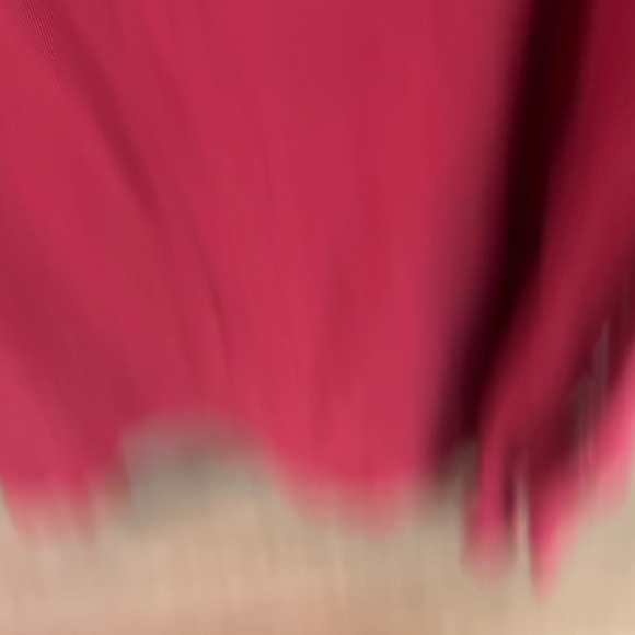 Red Long Sleeve Men's Tee - Picture 3 of 5